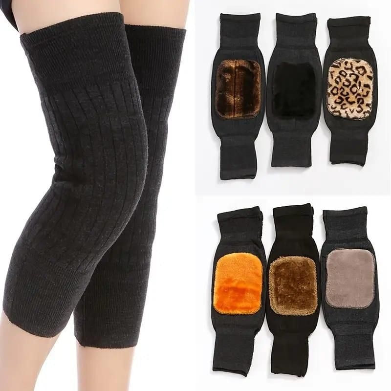 Warm And Cozy Unisex Wool Knee Warmer Socks