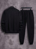 2 pc Fleece Zipper track Suit